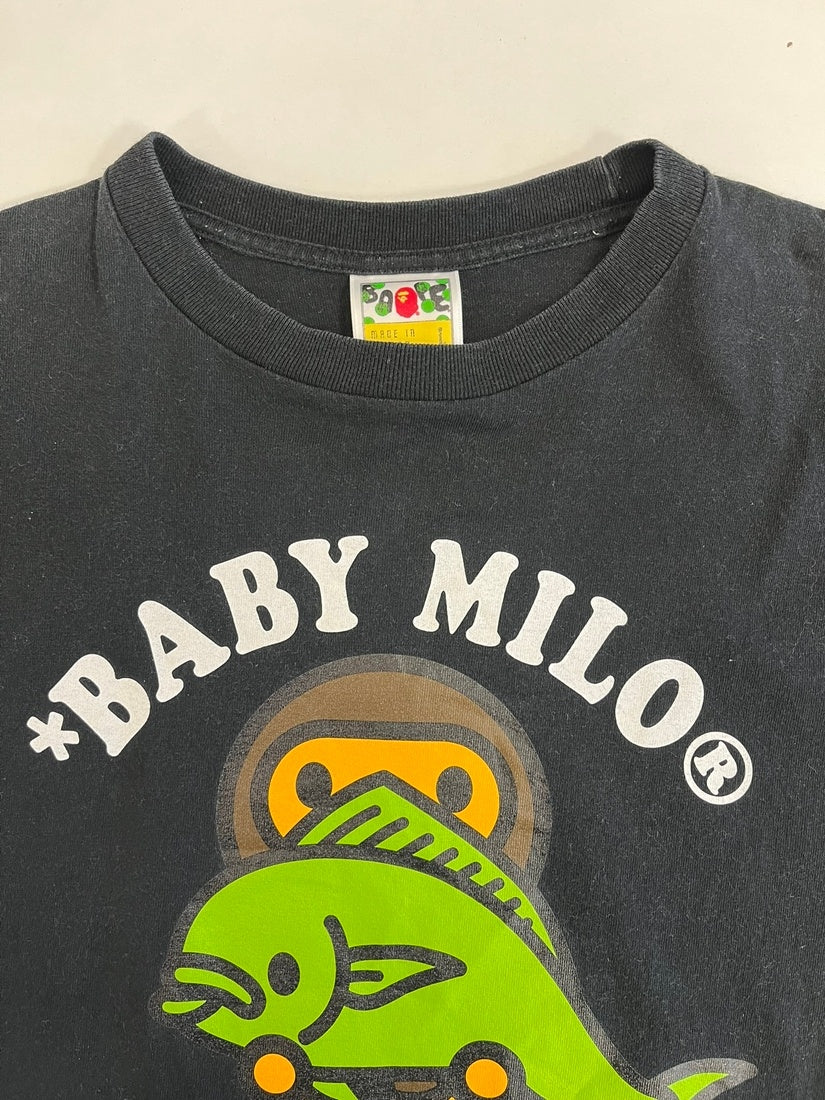 アベイシングエープ　ベビーマイロ　Tシャツ　動物　90cm  新品未使用 楽天市場】【新品・未使用】A BATHING APE(アベイシングエイプ) MILO