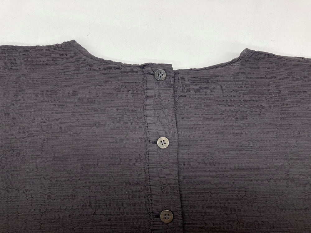 イッセイミヤケ ISSEY MIYAKE me ワッシャー シャツ ブラウス WASHER