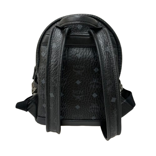 MCM リュック ブラック sサイズ Small Stark サイドスタッズ バックパック - ヴィセトス ブラック