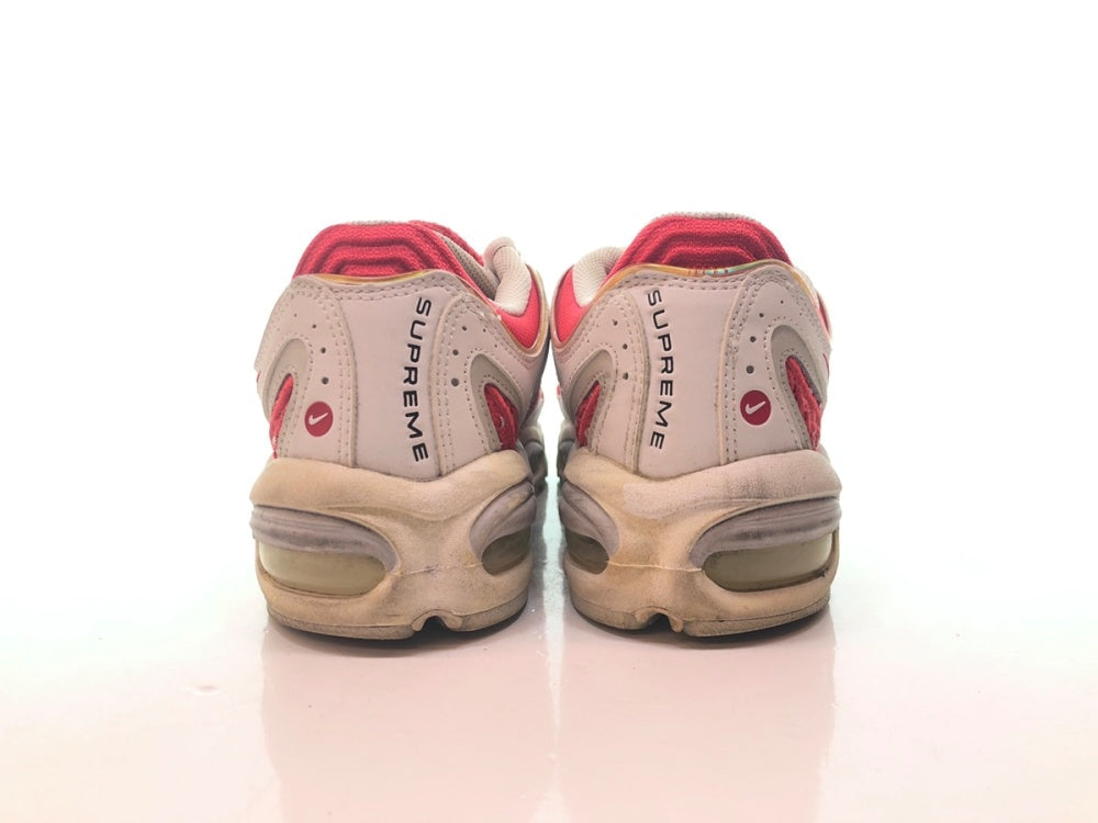 ナイキ NIKE 18年製 AIR MAX TAILWIND 4/S エア マックス テイルウインド SUPREME シュプリーム 白  AT3854-100 メンズ靴 スニーカー ホワイト 26.5cm 104-shoes99