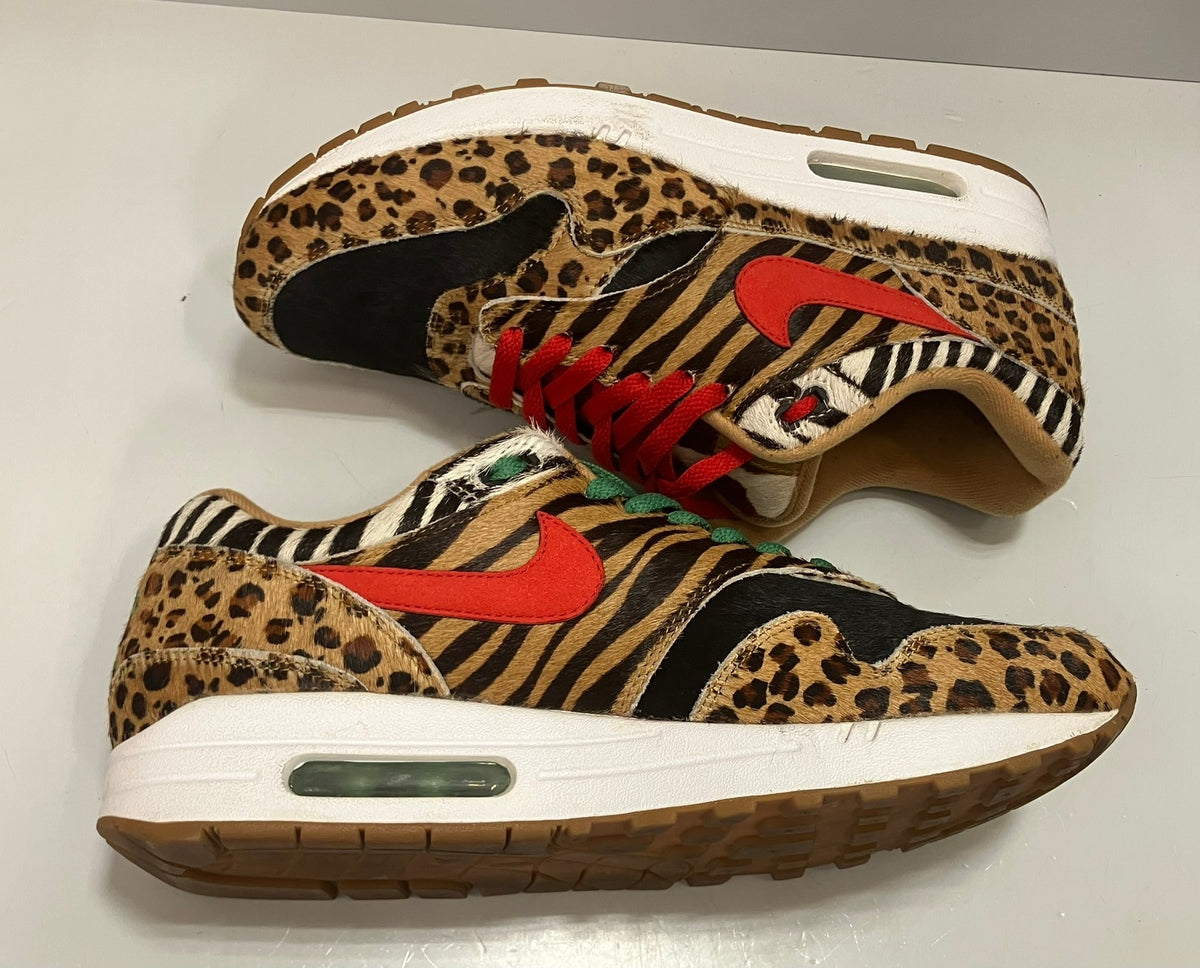 ナイキ NIKE atmos Air Max 1 DLX Animal Pack/Safari アトモス エアマックス1 アニマルパック/サファリ  AQ0928-700 メンズ靴 スニーカー ベージュ 28.5cm 101-shoes1776 | 古着通販のドンドンサガール