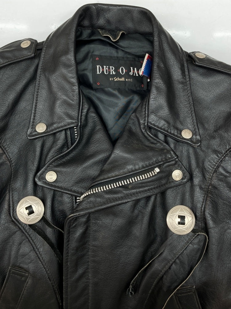 ライダースジャケット ダブル 38 DUROJAC by SCHOTT SCHOTT DUROJAC ライダースジャケット ダブル サイズ38