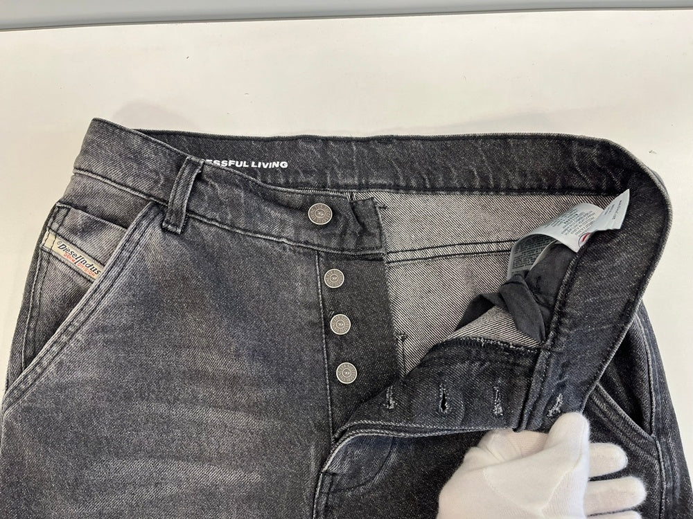 ディーゼル DIESEL D-SIRE-CARGO-S デニムカーゴパンツ 黒