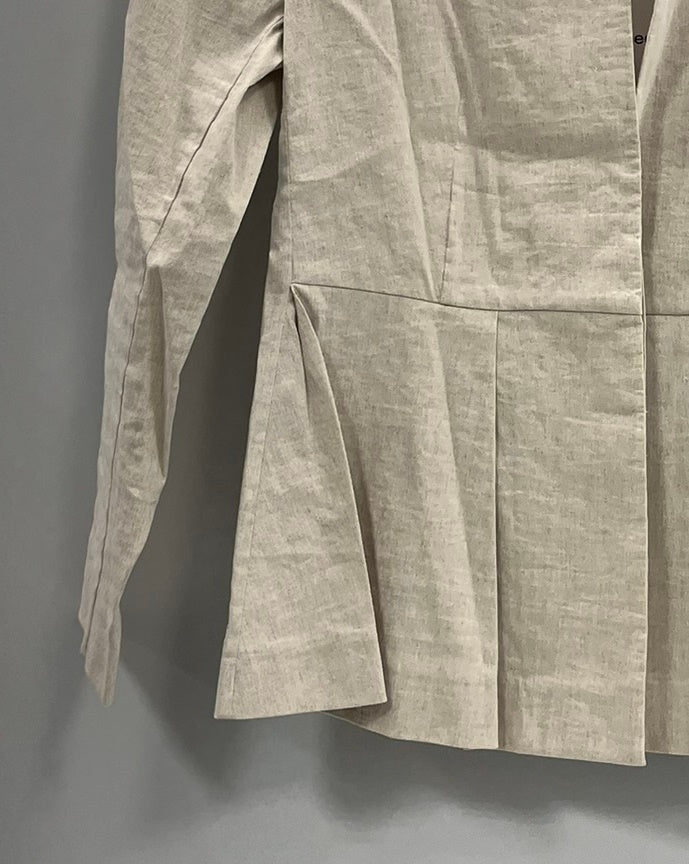 セオリー　リネンジャケット セオリー theory リネンジャケット 麻 ライトアウター