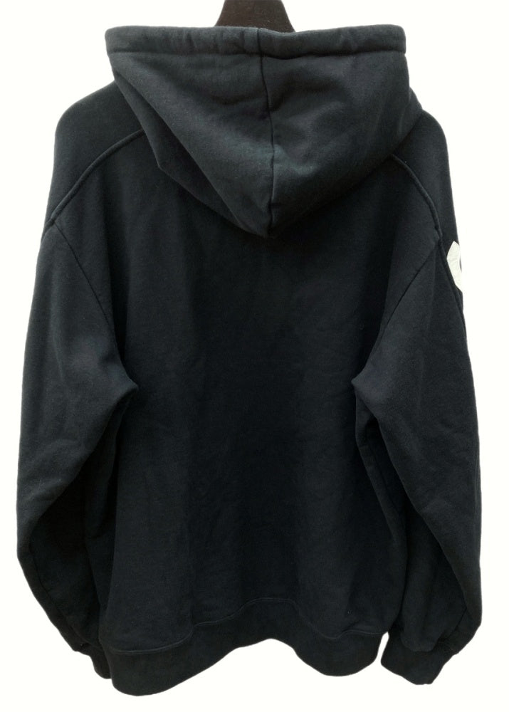 シュプリーム SUPREME 18SS Sideline Hooded Sweatshirt サイドライン フーデッド スウェットシャツ パーカー  フーディ BLACK 黒 パーカ プリント ブラック Lサイズ 104MT-381 | 古着通販のドンドンサガール