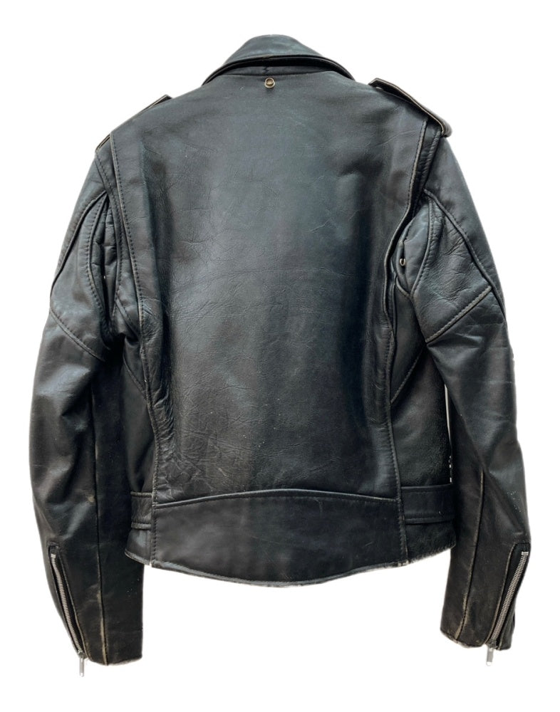 Schott ライダーズジャケット 革 ジャン ベルト ライダースジャケット