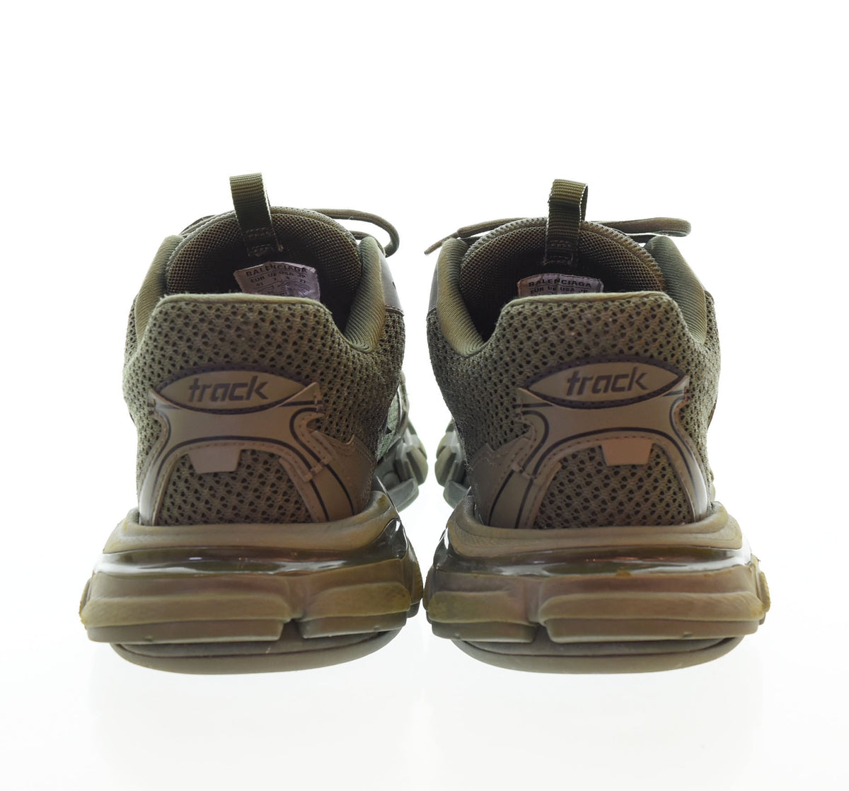 バレンシアガ　BALENCIAGA track3 スニーカー 40 カーキ バレンシアガ BALENCIAGA track スニーカー 40 カーキ - メルカリ