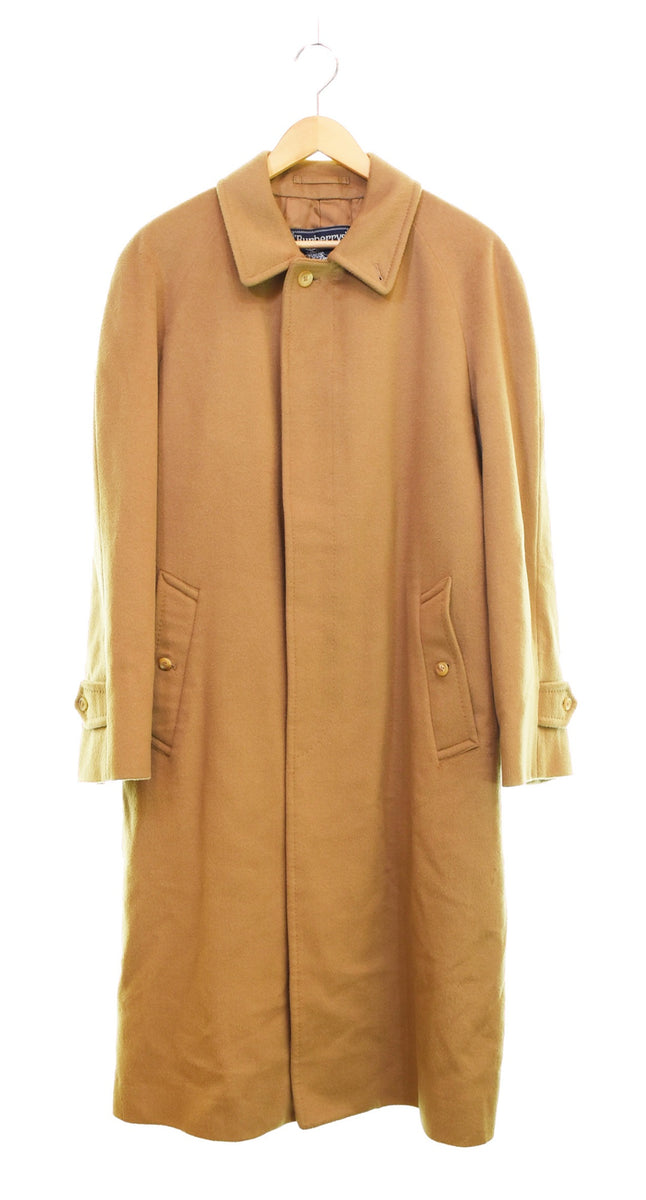 BURBERRY バルマカーンコート ロングコート ヘリンボーン 比翼ボタン BURBERRY バルマカーンコート ロングコート ヘリンボーン 比翼ボタン
