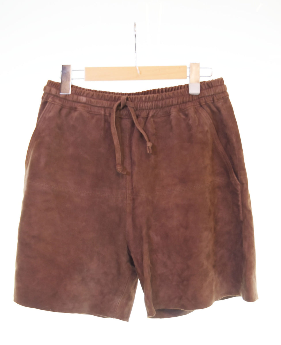 未使用品　マレアエッレ MAREA ERRE スエードレザーショートパンツ 未使用品 マレアエッレ MAREA ERRE スエードレザーショートパンツ