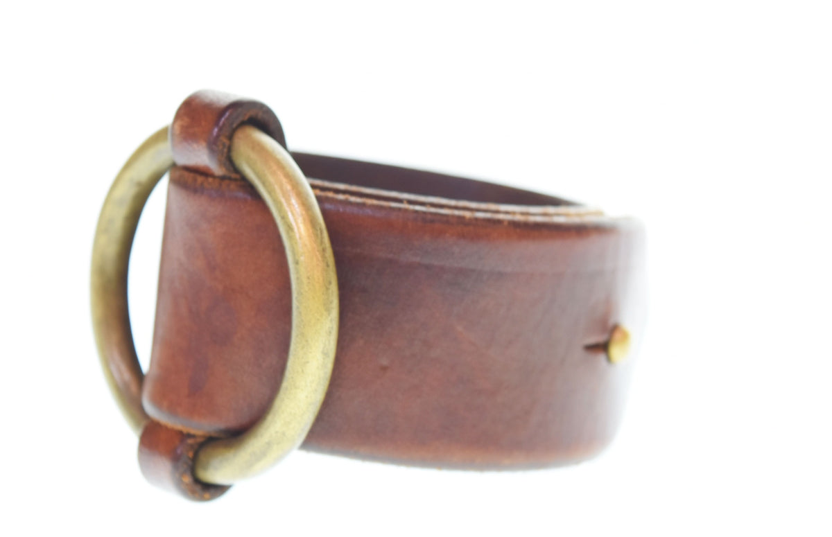 ナンバーナイン NUMBER (N)INE レザー バングル リストバンド