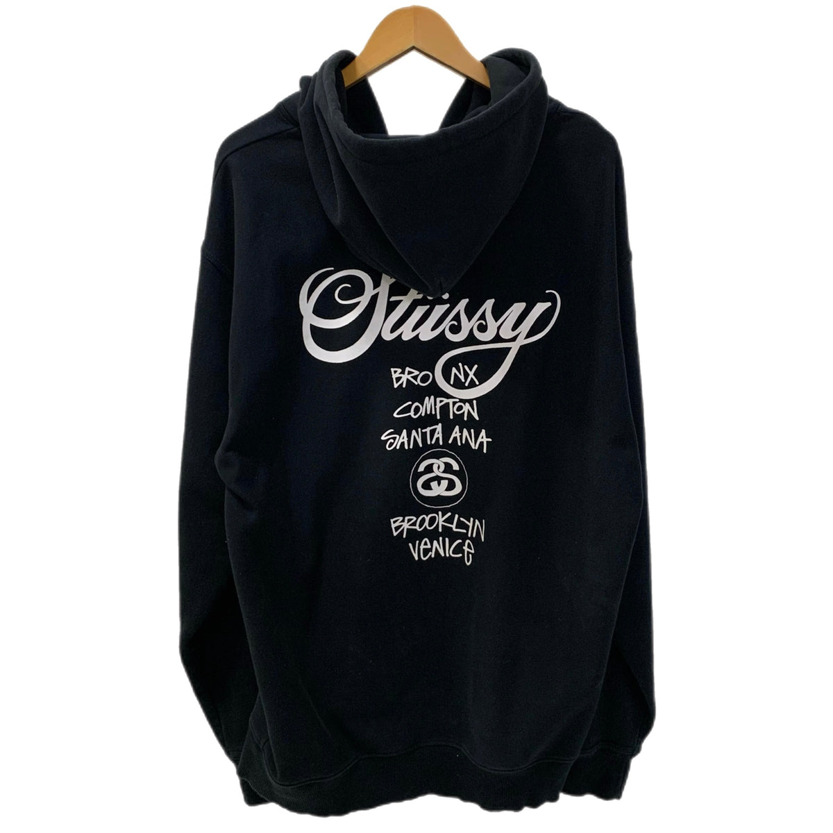 ステューシー STUSSY ジップパーカー BASIC STUSSY ZIP HOODIE