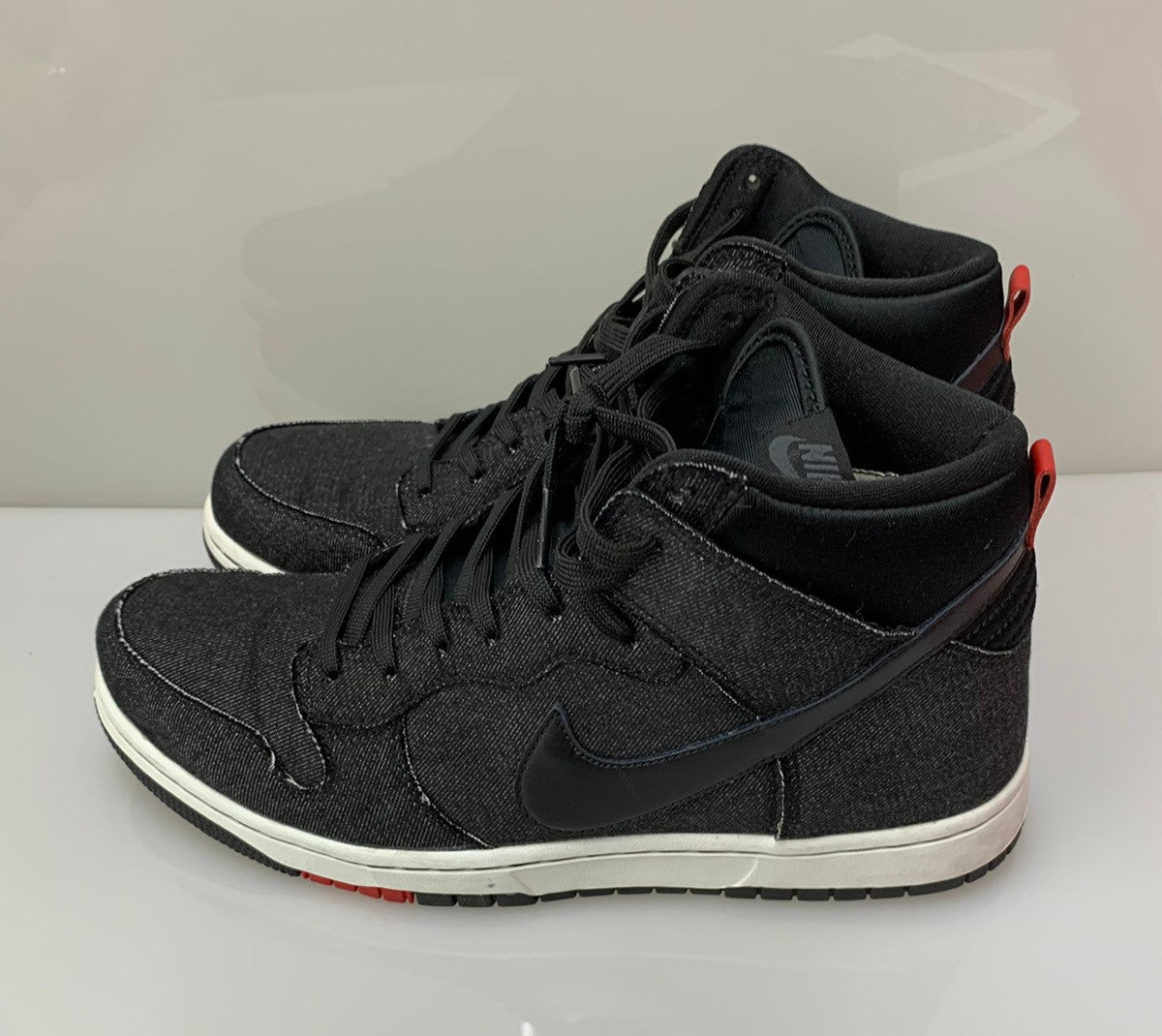 ナイキ NIKE Dunk CMFT Denim 705434-001 メンズ靴 スニーカー ロゴ ブラック 27.5cm 201-shoes789