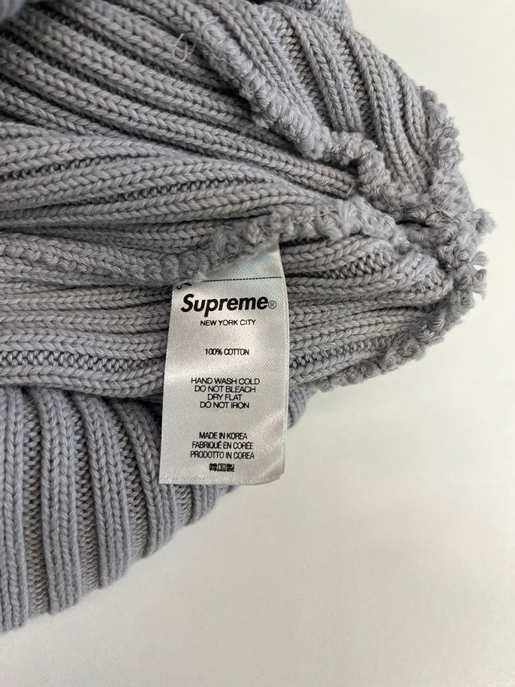 Supreme ニット帽 グレー ロゴ入り Supreme シュプリーム New Era Box Logo Beanie FW23BN26メンズ