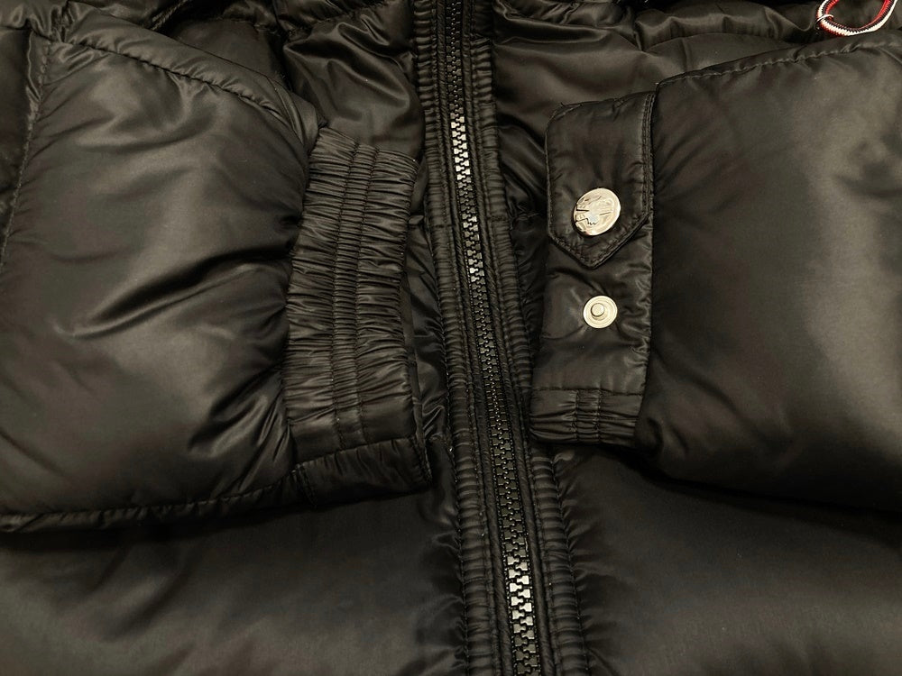 モンクレール MONCLER BRAMANT ブラマント 19AW ダウンジャケット アウター 黒 E20914181149 53334 サイズ 2  ジャケット ロゴ ブラック 101MT-2217