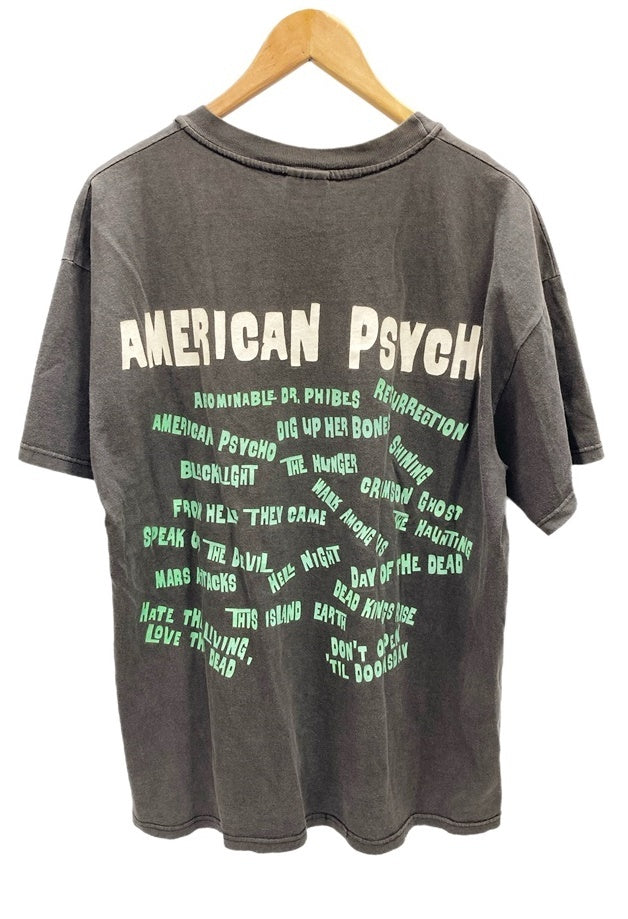 バンドTシャツ BAND-T 90s MISFITS ミスフィッツ AMERICAN PSYCHO アメリカンサイコ ヴィンテージTシャツ ロックT T シャツ プリント ブラック Lサイズ 101MT-2392 | 古着通販のドンドンサガール