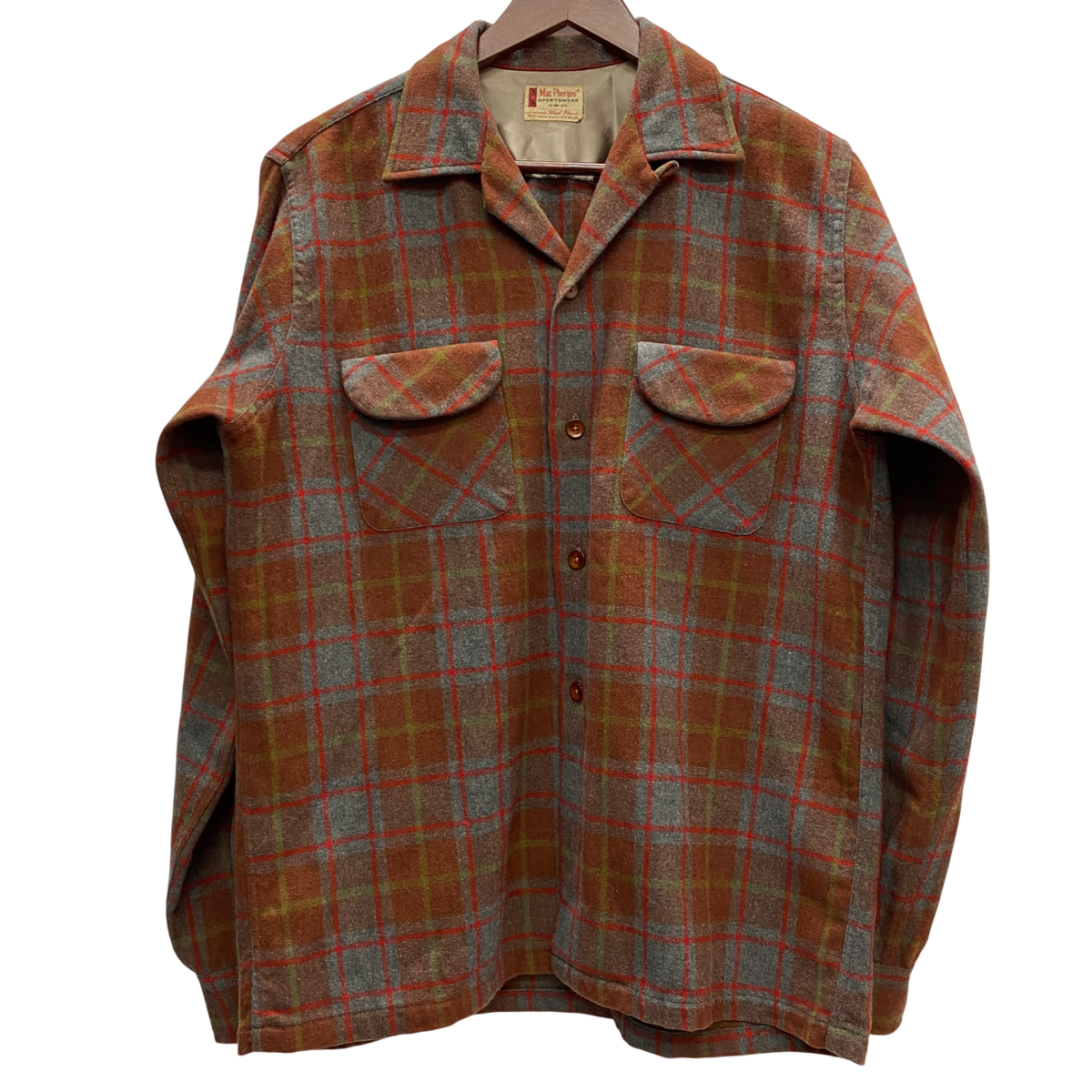 曜日割引対象外】 ヴィンテージ vintage 50's 60's Mac Phergus ウール