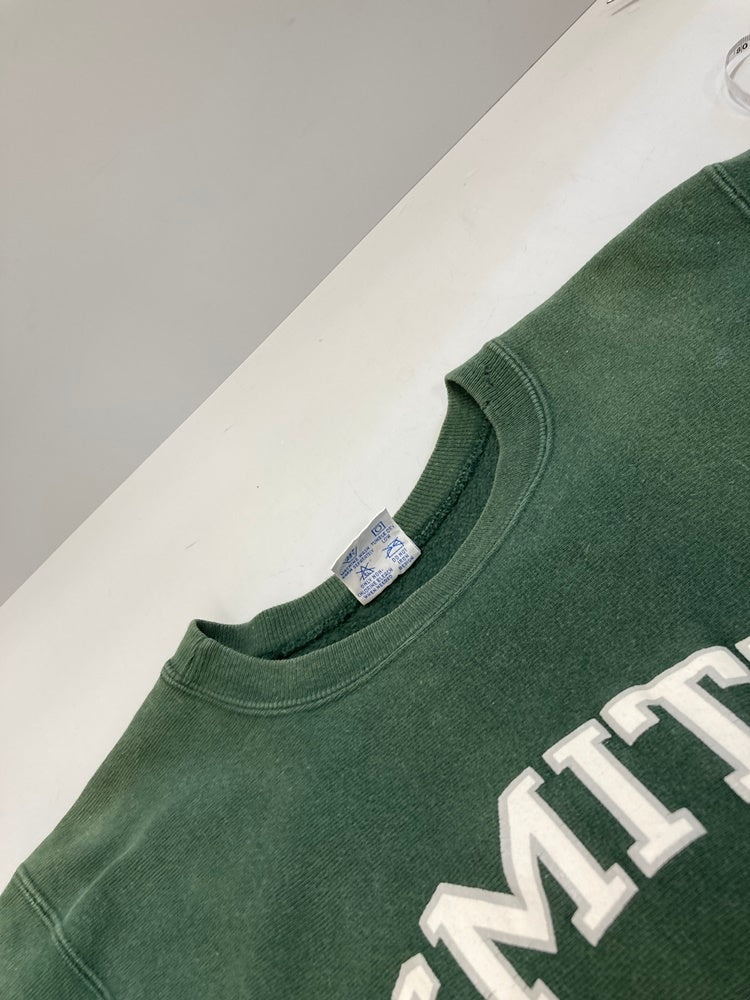 チャンピオン Champion 90s 刺繍タグ Vintage ヴィンテージ リバースウィーブ REVERSE WEAVE カレッジプリント USA製  US古着 緑 スウェット グリーン Mサイズ 101MT-3007 | 古着通販のドンドンサガール