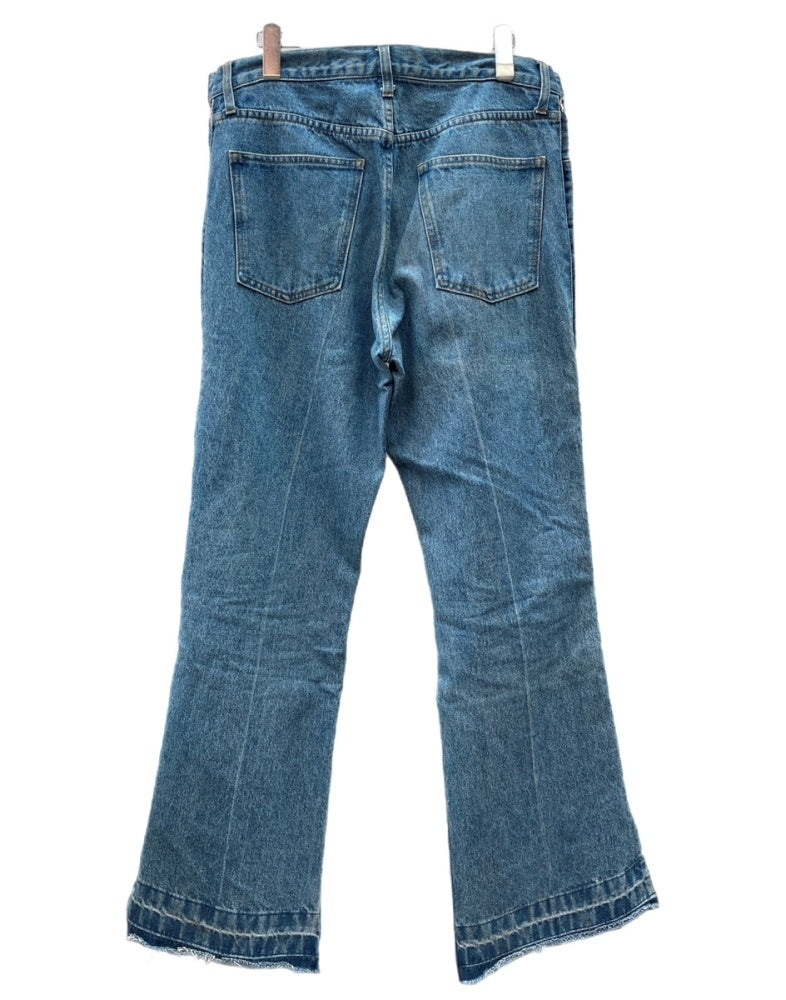 トーガ TOGA VIRILIS 21SS SIDE ZIP DENIM PANTS サイド ジップ デニム