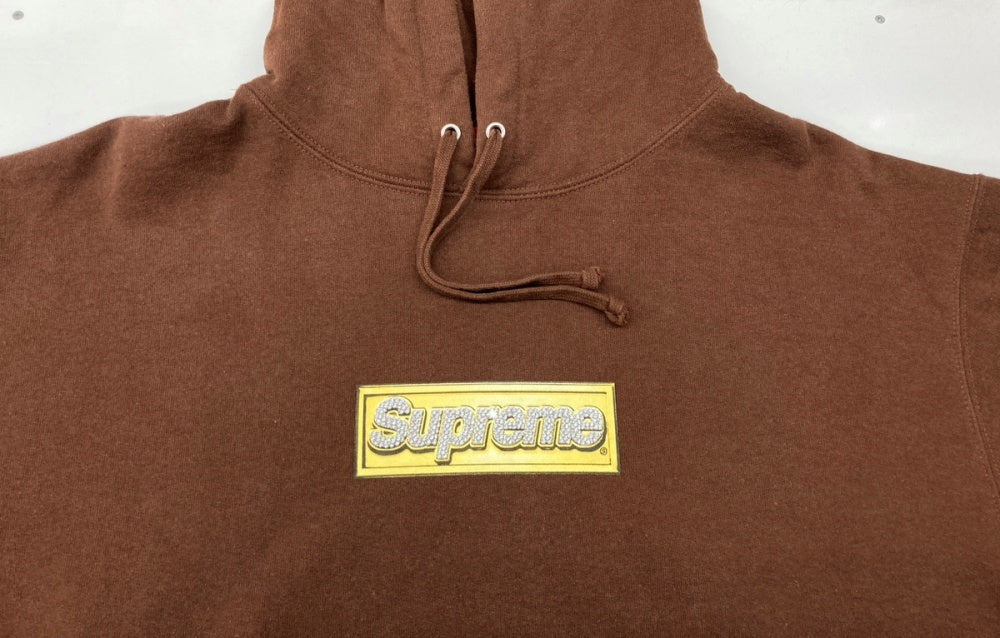 シュプリーム SUPREME 22SS Bling Box Logo Hooded Sweatshirt