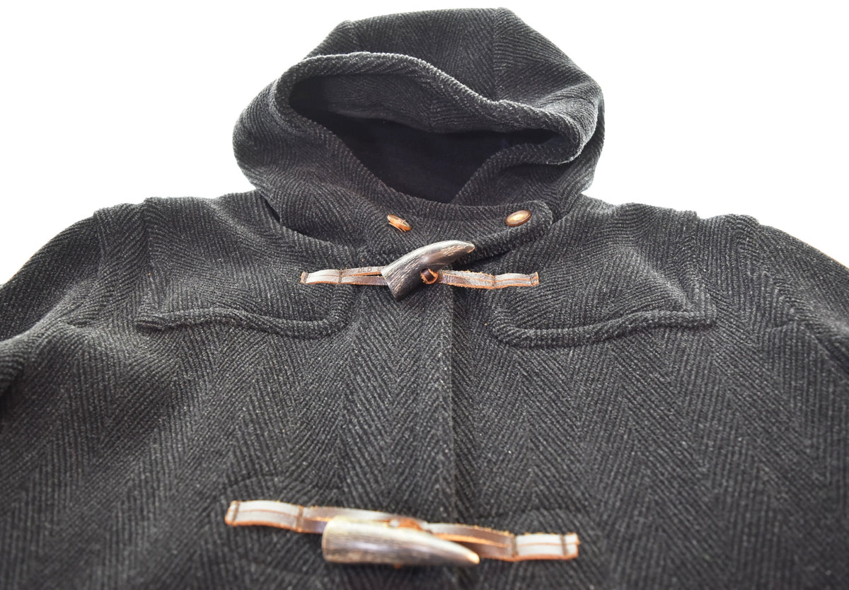 オールドイングランド OLD ENGLAND ダッフル コート ヘリンボーン