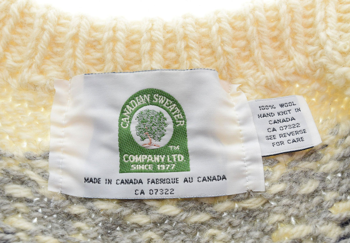カナディアンセーター CANADIAN SWEATER カウチン セーター フルジップ