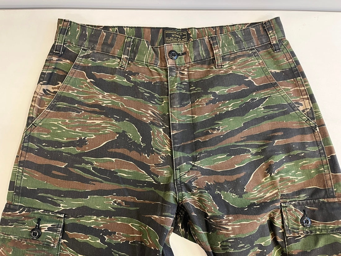 ダブルタップス WTAPS JUNGLE.STOCK 01 TROUSERS.COTTON TWILL. TIGER