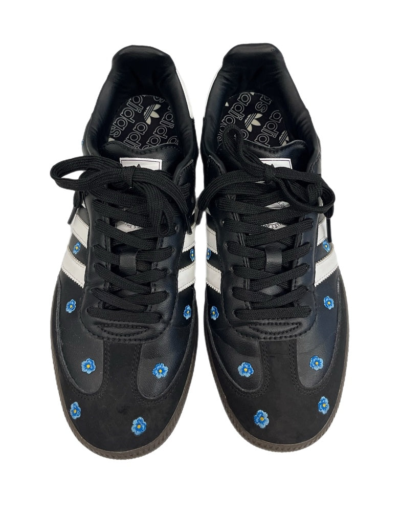 新品未使用 adidas Samba サンバ ブラック 花柄 刺繍 アディダス adidas originals アディダス スニーカー SAMBA OG FLOWER サンバ 花柄