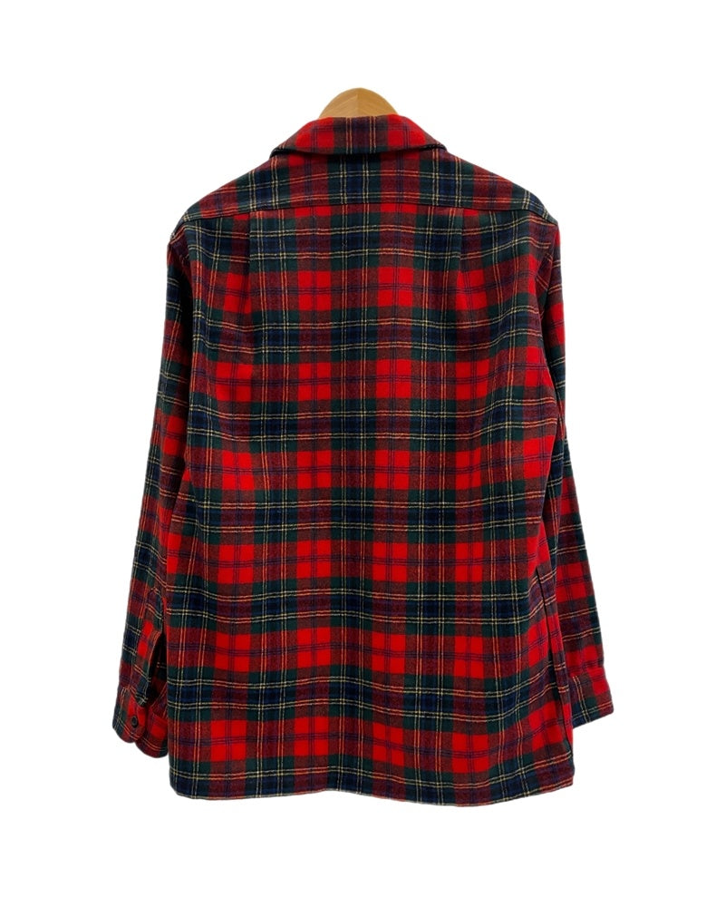 ペンドルトン PENDLETON 70s Vintage ヴィンテージ USA製 開襟 ウール