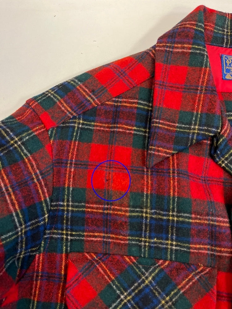 ペンドルトン PENDLETON 70s Vintage ヴィンテージ USA製 開襟 ウール