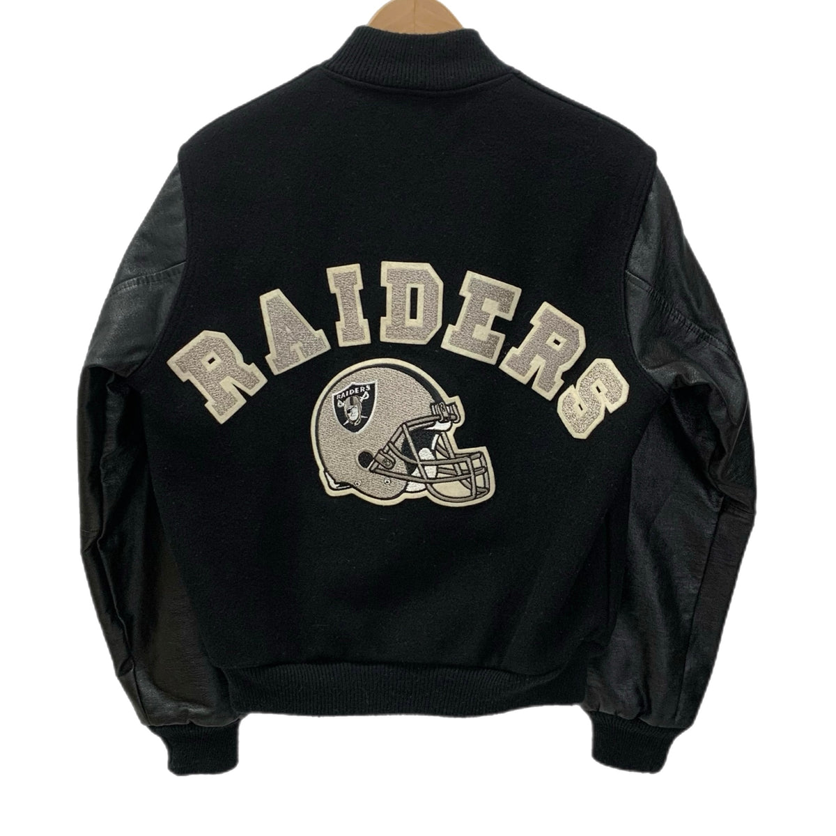 チョークライン Chalk Line スタジャン RAIDERS ジャケット ブラック S