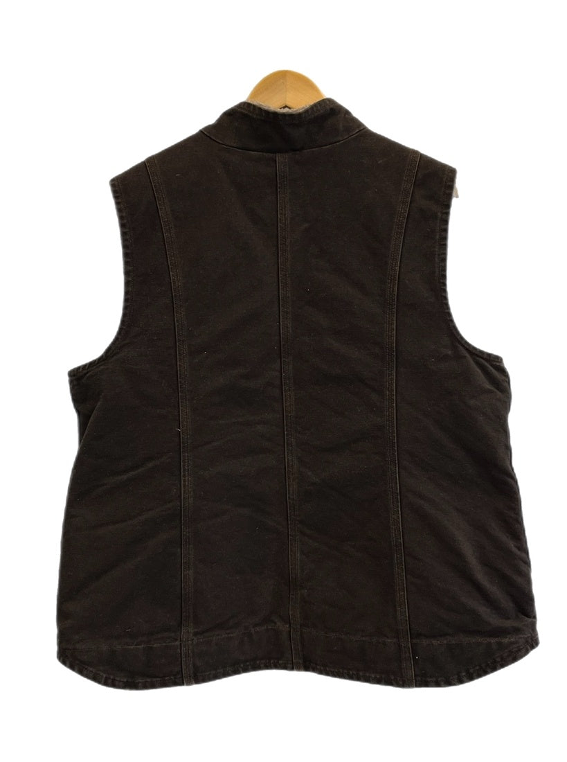 00s carhartt 裏地ボア ダック べスト カーハート Carhartt 00s 00's 裏ボア ダックベスト メキシコ 茶 WV001