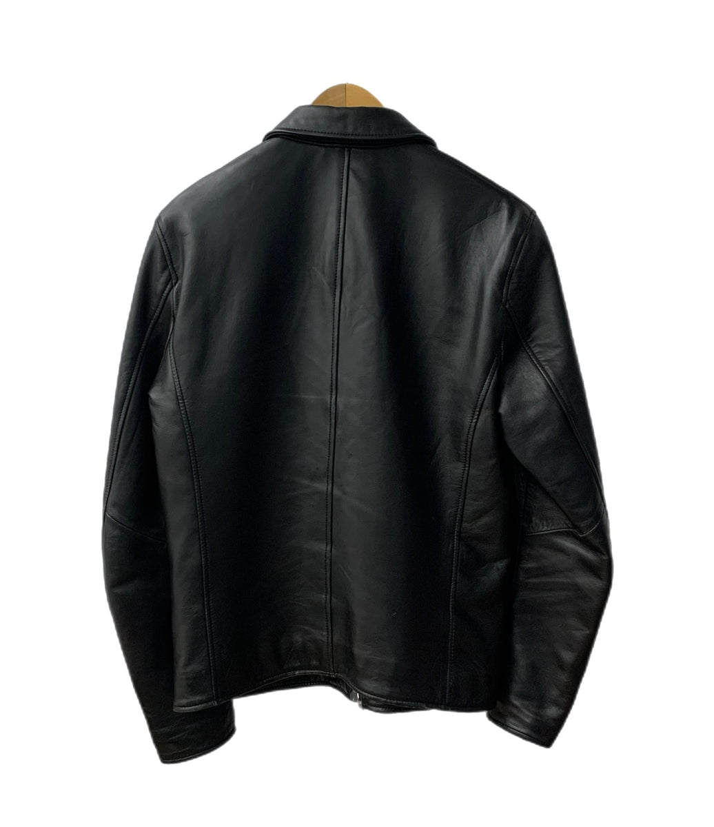 美品　ナノユニバースnano・universe レザージャケット　Mサイズ 中古・古着通販】nano・universe (ナノ・ユニバース) レザー