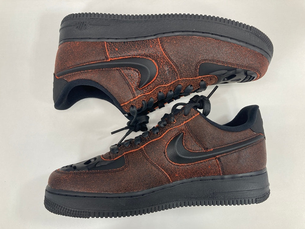 ナイキ NIKE AIR FORCE 1 RETRO HWN QS BLACK-CRIMSON エア