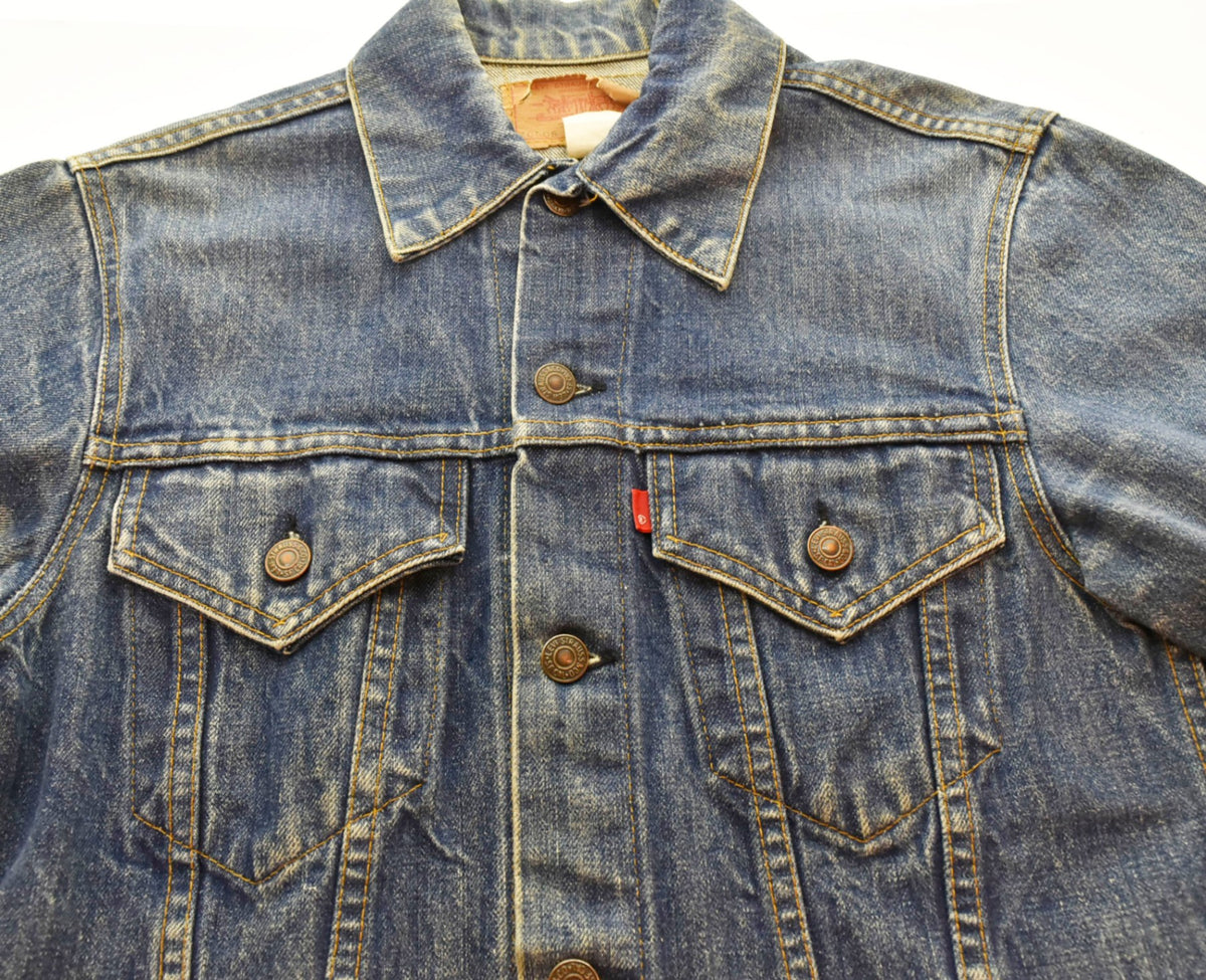 リーバイス Levi's 70s USA製 デニム ジャケット Gジャン 青 70505