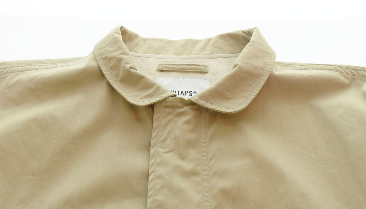 ダブルタップス WTAPS 21SS NYCO TUSSAH JACKET ミリタリー ジャケット 211WVDT-JKM01 3 ジャケット ベージュ  103MT-929 | 古着通販のドンドンサガール