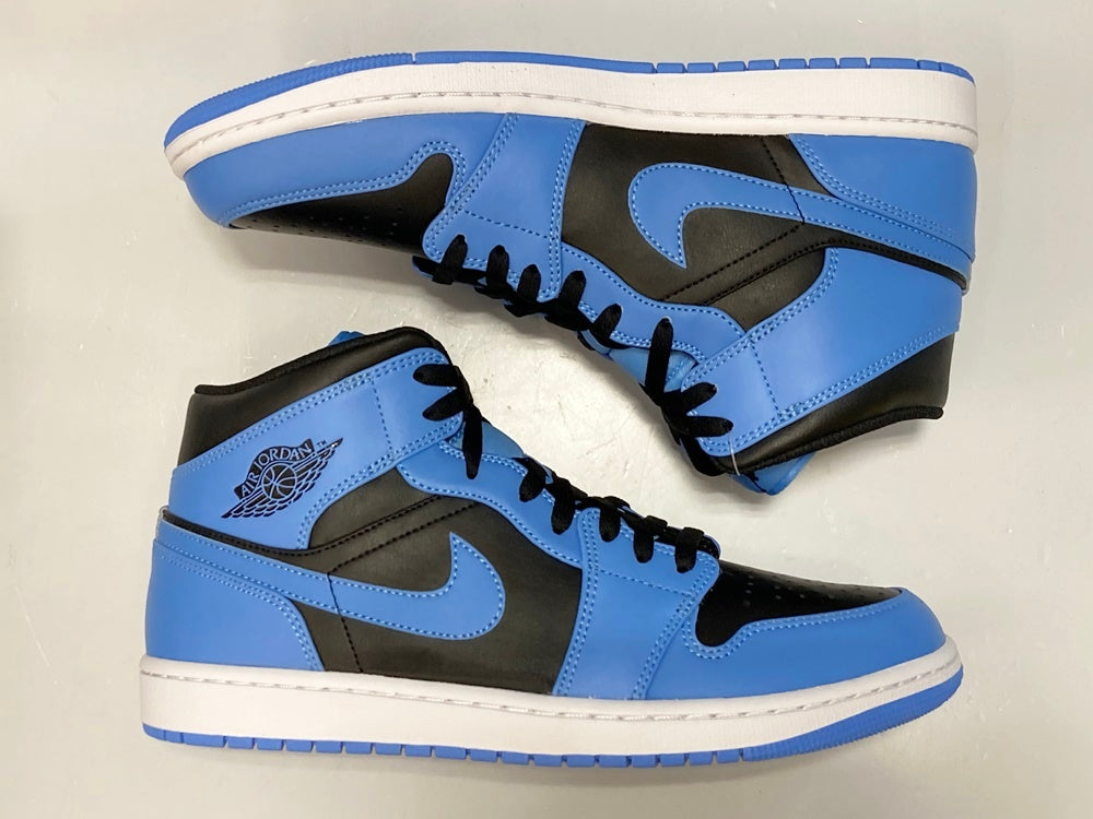 ジョーダン JORDAN NIKE AIR JORDAN 1 MID ナイキ エアジョーダン 1 ミッド ユニバーシティー ブルー 青  DQ8426-401 メンズ靴 スニーカー ブルー 29cm 101-shoes1622 | 古着通販のドンドンサガール