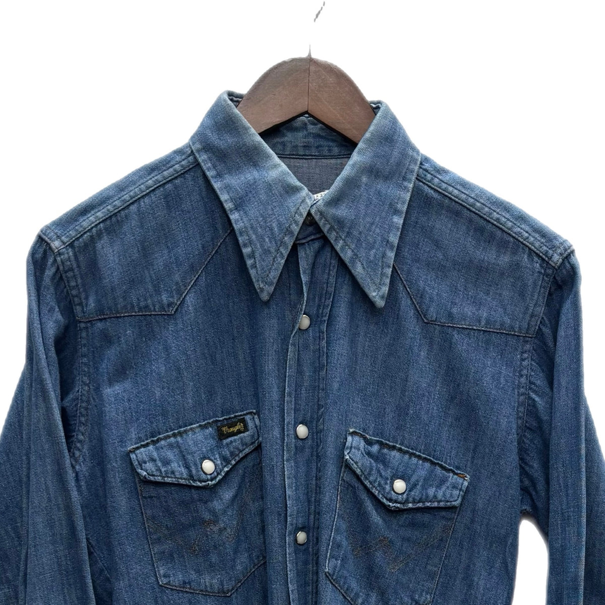 曜日割引対象外】 ラングラー Wrangler 70's 70s 70年代 デニムシャツ