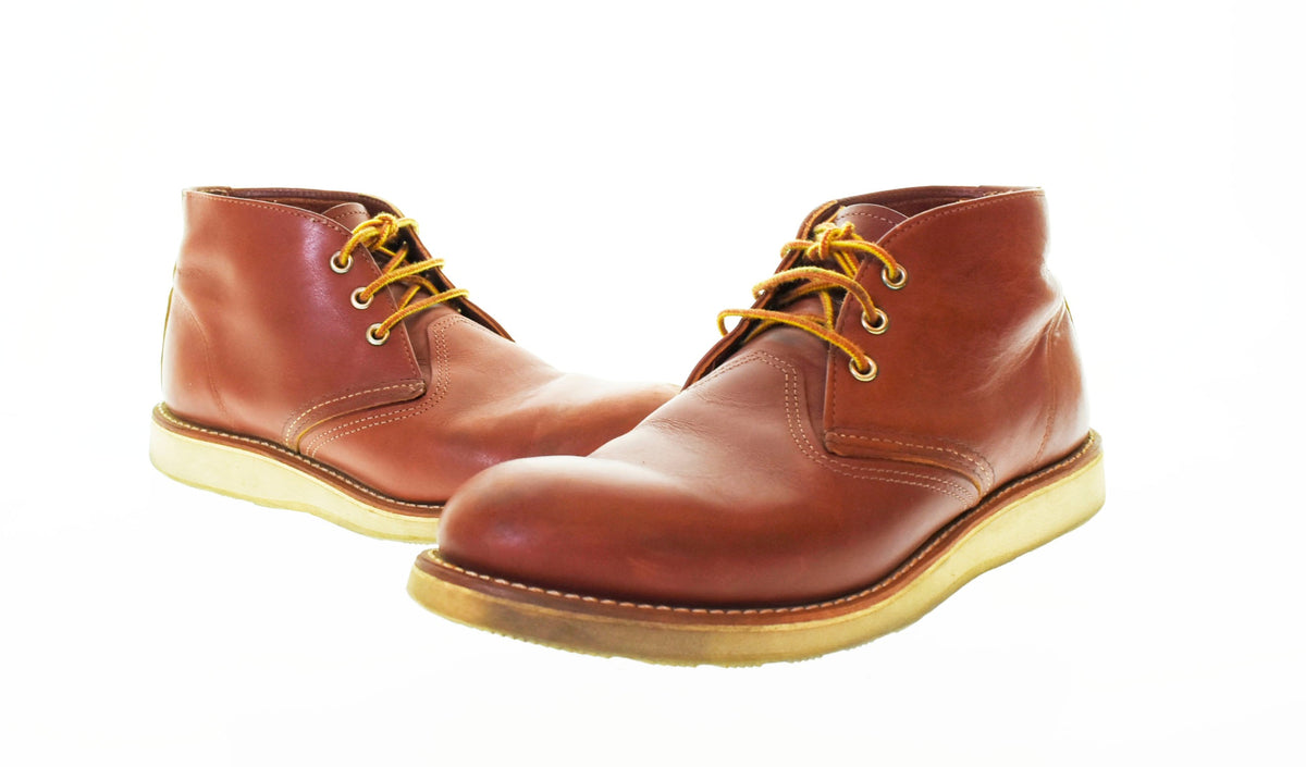 レッドウィング RED WING クラシック チャッカ ブーツ レッドブラウン 3139 メンズ靴 ブーツ チャッカ ブラウン 27.5cm  103S-369 | 古着通販のドンドンサガール