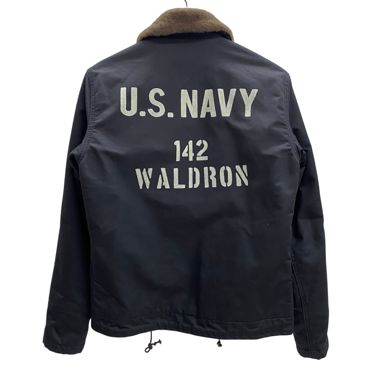 AVIREX ハチノス フェード ネイビー ステンシル N-1デッキ ジャケット 曜日割引対象外】 アヴィレックス AVIREX N-1 DECK JACKET ステンシル