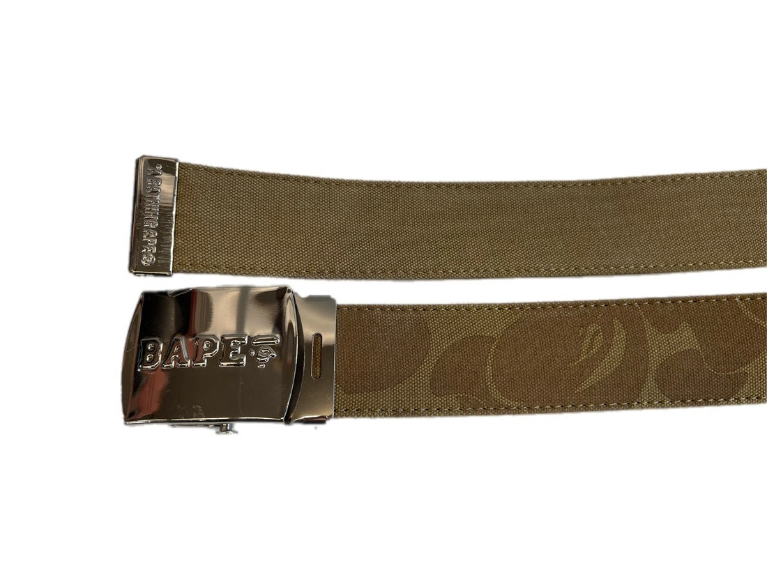 ア ベイシング エイプ A BATHING APE BAPE TONAL SOLID CAMO BELT M