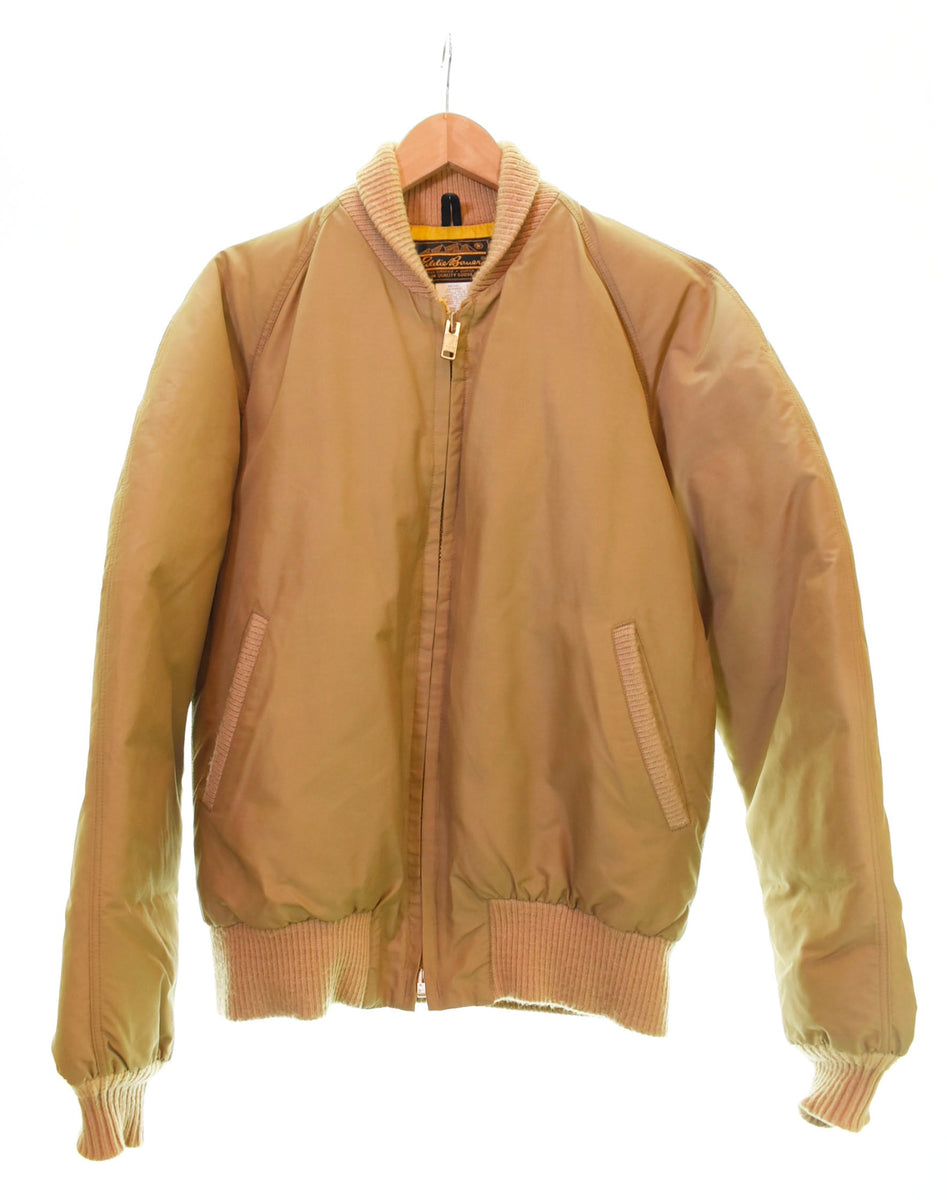 エディバウアー Eddie Bauer 80s 黒タグ USA製 ダウンジャケット 茶