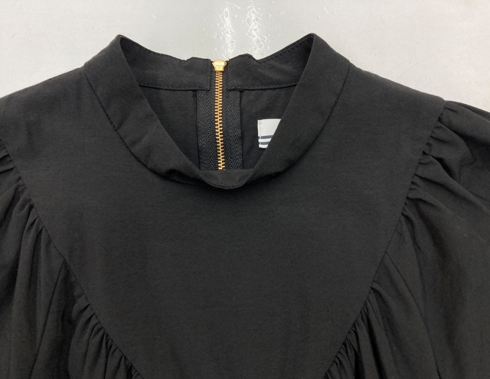 ボーダーズアットバルコニー ♡ バックカットアウトドレス 黒 size36 BORDERS at BALCONY(ボーダーズアットバルコニー) WEEKEND MAXI