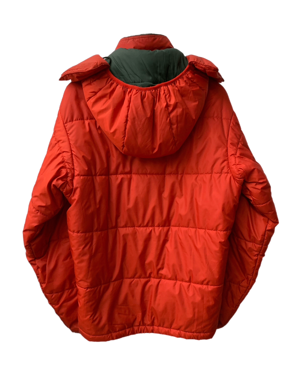 パタゴニア PATAGONIA 01年製 Puff Jacket パフジャケット ナイロンパフィージャケット 83990 ジャケット ロゴ レッド  Sサイズ 201MT-2331 | 古着通販のドンドンサガール