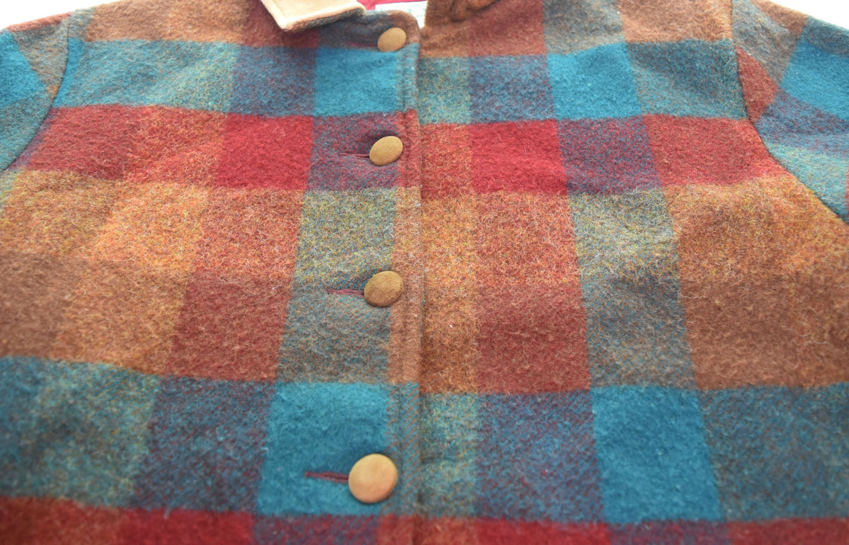 エルエルビーン L.L.Bean 80s USA製 チェック ウールジャケット