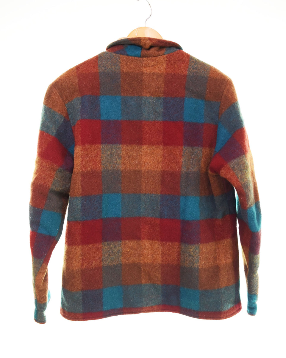 エルエルビーン L.L.Bean 80s USA製 チェック ウールジャケット