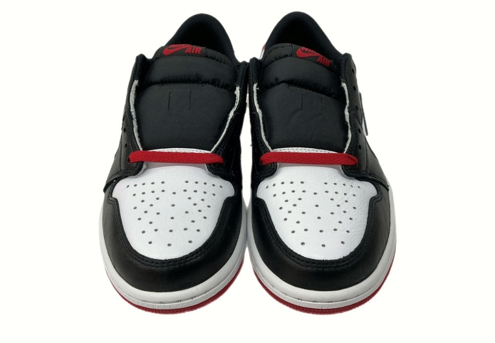 ナイキ NIKE 23年製 AIR JORDAN 1 LOW OG BLACK TOE エア ジョーダン ロー ブラック トゥ AJ1 シューズ 白  赤 黒 CZ0790-106 メンズ靴 スニーカー ブラック 27cm 104-shoes516 | 古着通販のドンドンサガール