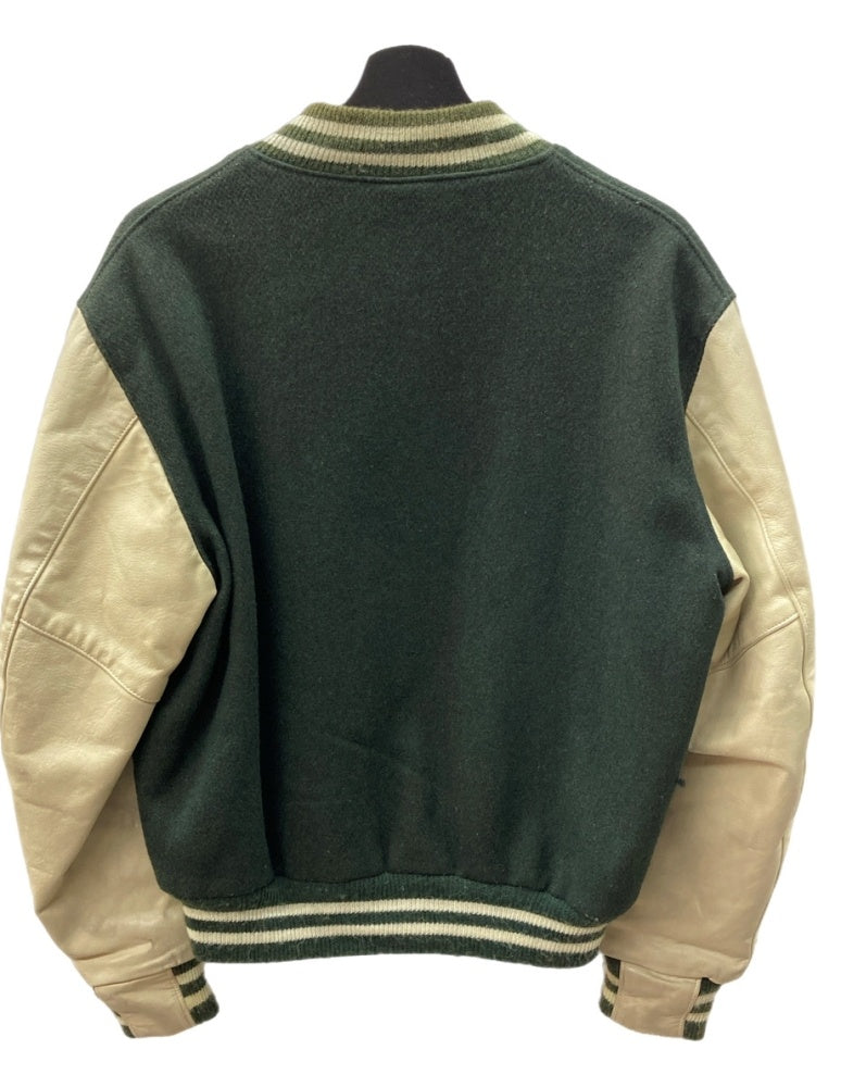 ゴールデンベアー GOLDEN BEAR 70s～80s スタジャン 袖レザー アーム