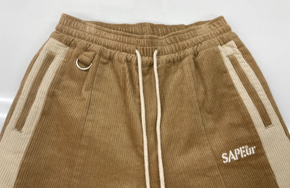 サプール SAPEur Corduroy Track Pants コーデュロイ トラック