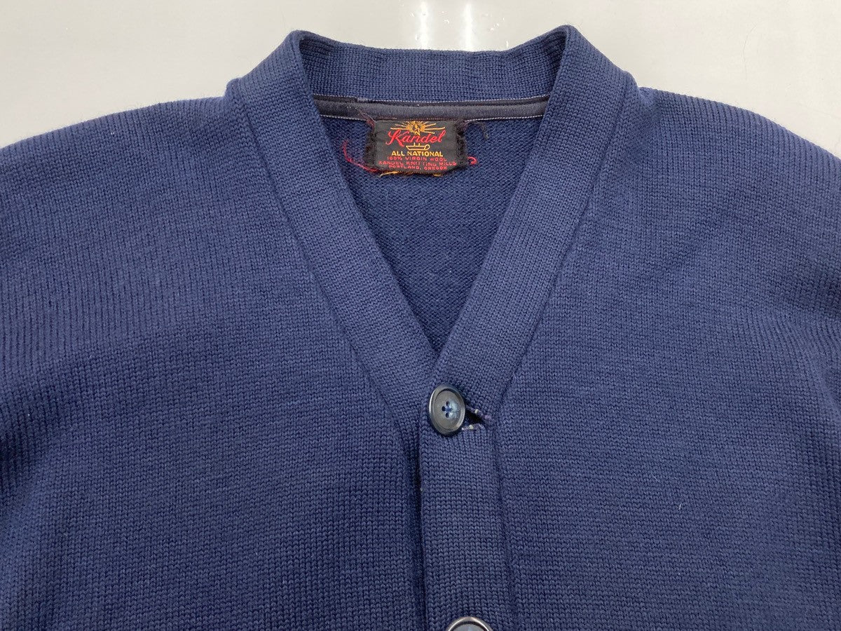 ヴィンテージ vintage 60s 60年代 Kandel レタードカーディガン ニット
