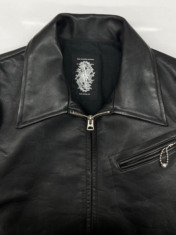 アカンサス ACANTHUS LEATHER JACKET レザー ジャケット シングル